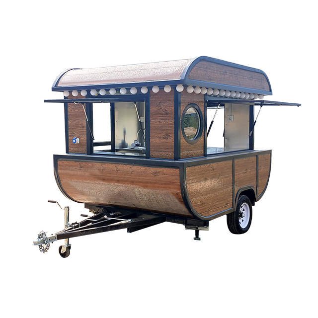 New Design Fast Food Mobile Coffee Trailer for Sale